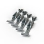 Kit of 4 pieces of membrane frame clamps for vacuum press