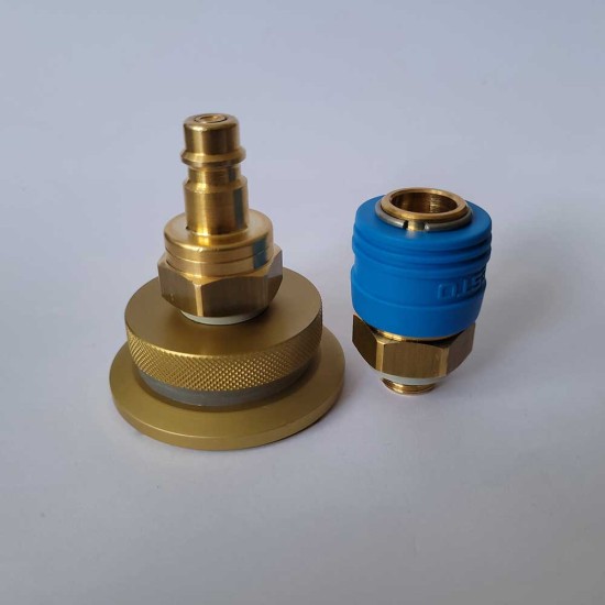 Kit of adapter D50-40-1/4 and KD/KS4 quick coupling connector set